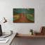 «Mitten With Sunburst» par Chris Vest, art mural en métal doré, 16 po x 12 po-713163439
