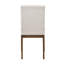 Ensemble de table de salle à manger 5 pièces Contemporary Brown Finish Brown