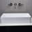 23" Rectangular Vessel Bathroom Sink