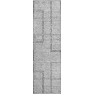 Premium Machine Washable Prisco Gray Rug