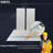 60" W 96" H Three Wall Composite Shower Wall Panel Surround - Seamless 60" Back Wall-110974467