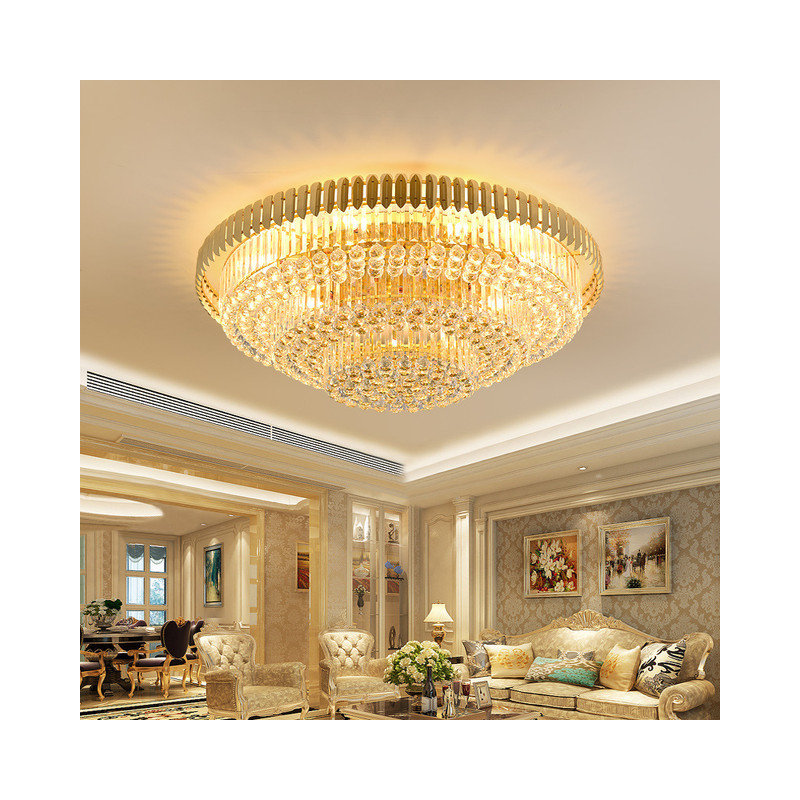Aayan 5 - Light Chandelier, Chrome, 28" H x 60" W x 60" D