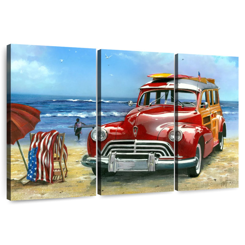 Surfin USA, 36" H x 57" W