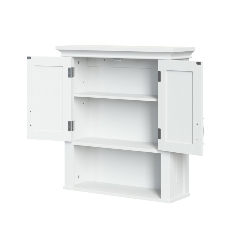 Abasi Bathroom Cabinet, White