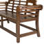 Indianapolis Solid Wood Bench