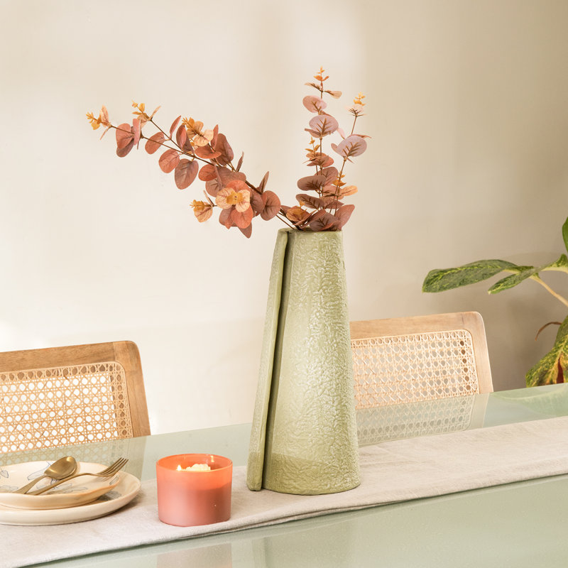 Grand vase de table Ecomix, H 14,2 po x l 6 po x P 7,1 po