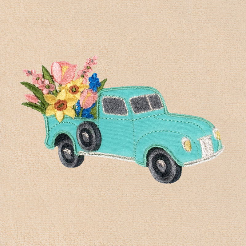 Spring Truck Turkish Cotton Hand Towel, Sand
