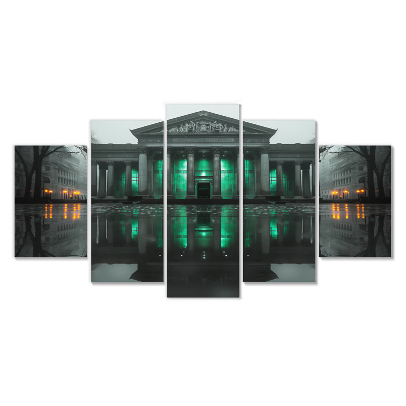 «Green Banks», ensemble de reproductions d'art mural