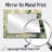 Collage Of Ivy Leaves On A Wall I - Floral Mirror Wall Art - Printed On Metal-408700184