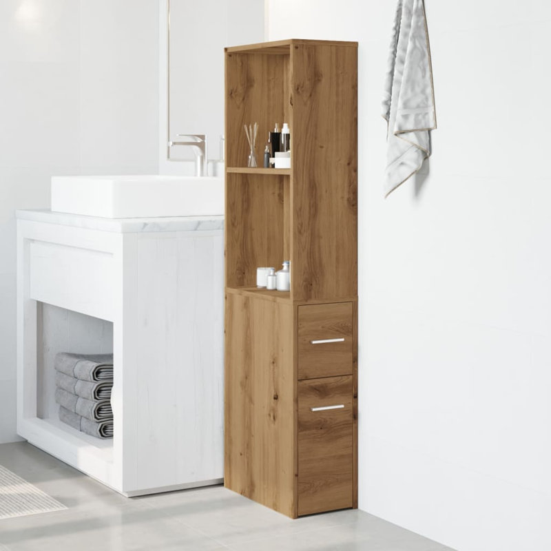 Damariscotta Bathroom Cabinet, Artisan oak