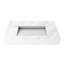 Lavabo de salle de bain mural rectangulaire 36 po Pyramid - fini marbre blanc mat avec trou pour robinet-1294089215-1221619112