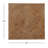 Brown Wood Starburst Handmade Carved Radial Home Wall Decor