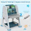 Zeno Kids Rectangular Interactive Table and Chair Set-185244392
