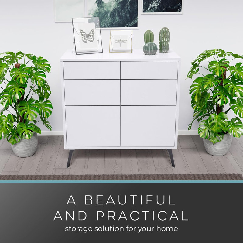Northvale 78.74cm Solid Wood Sideboard
