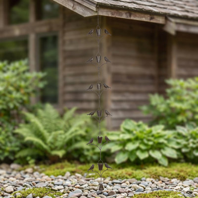 6.3 FT Rain Chain for Gutters
