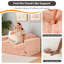 Causeuse en velours côtelé Boneless-1467807463