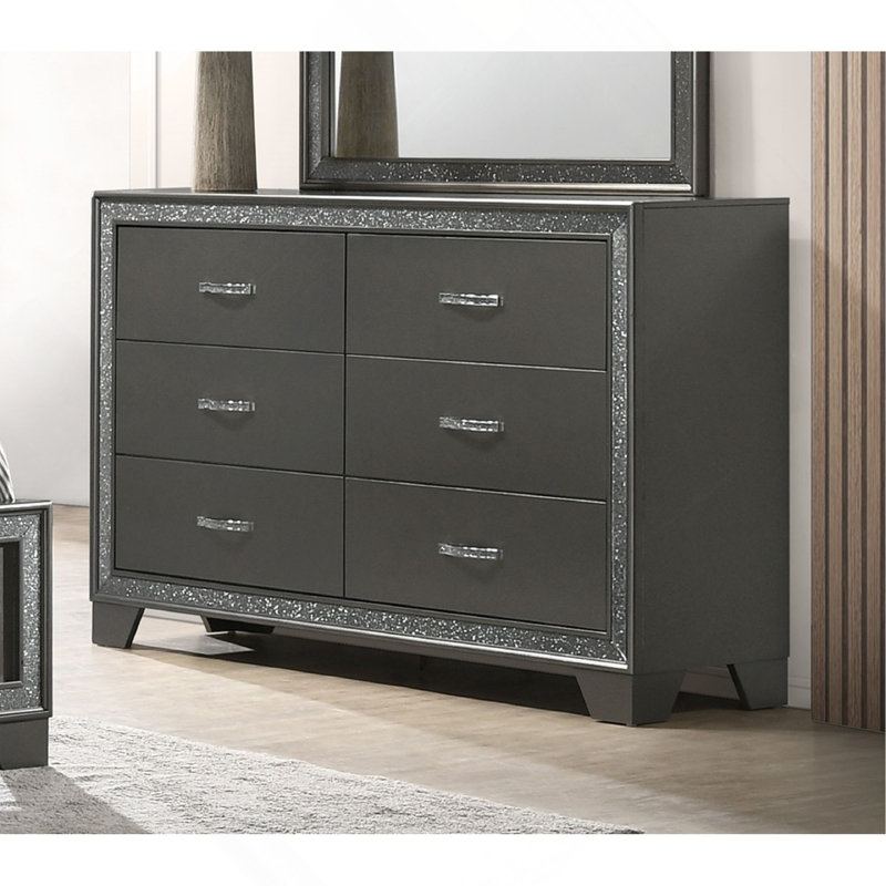 Commode de chevet contemporaine 1Pc