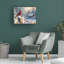 Art mural sur toile tendue - Imagine It Images «Cardinal on a Snowy Fence», art mural pour salon, chambre à coucher ou bureau - 18 x 24