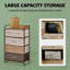 Armoire de rangement à 4 niveaux, organisateur de rangement, tour de commode autoportante, armoire de rangement pour couloir-1838155866