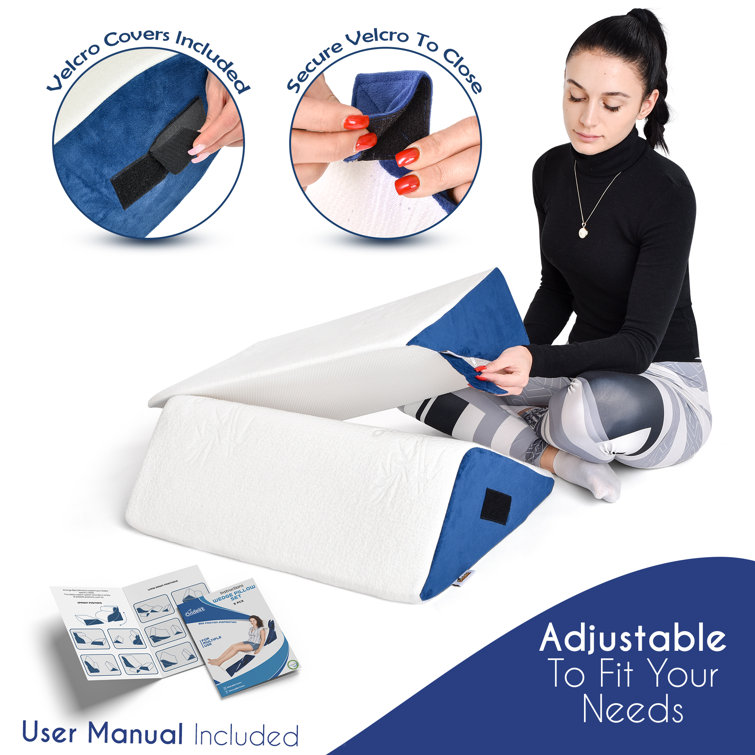 ONDEKT Wedge Pillow for Sleeping Multipurpose Pillows with Cooling