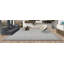 Tapis rectangulaire en viscose noué à la main beige / argent-92290884