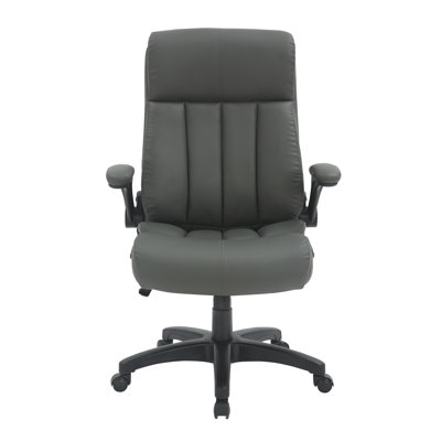Baillie Medium Back Executive Office Chair with Flip-Up Arms