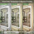 Aevar UL Certified Front & Back Lighted Anti-Fog Tempered Glass Framed Bathroom/Vanity Mirror with 3-Year Warranty-1268592961