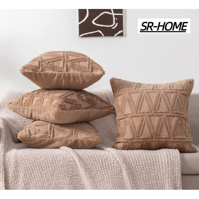 SR-HOME Polyester Pillow Cover