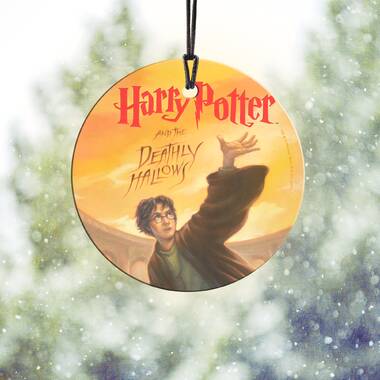 Harry Potter Hogwarts Glass Fantasy & Sci-Fi Holiday Shaped Ornament