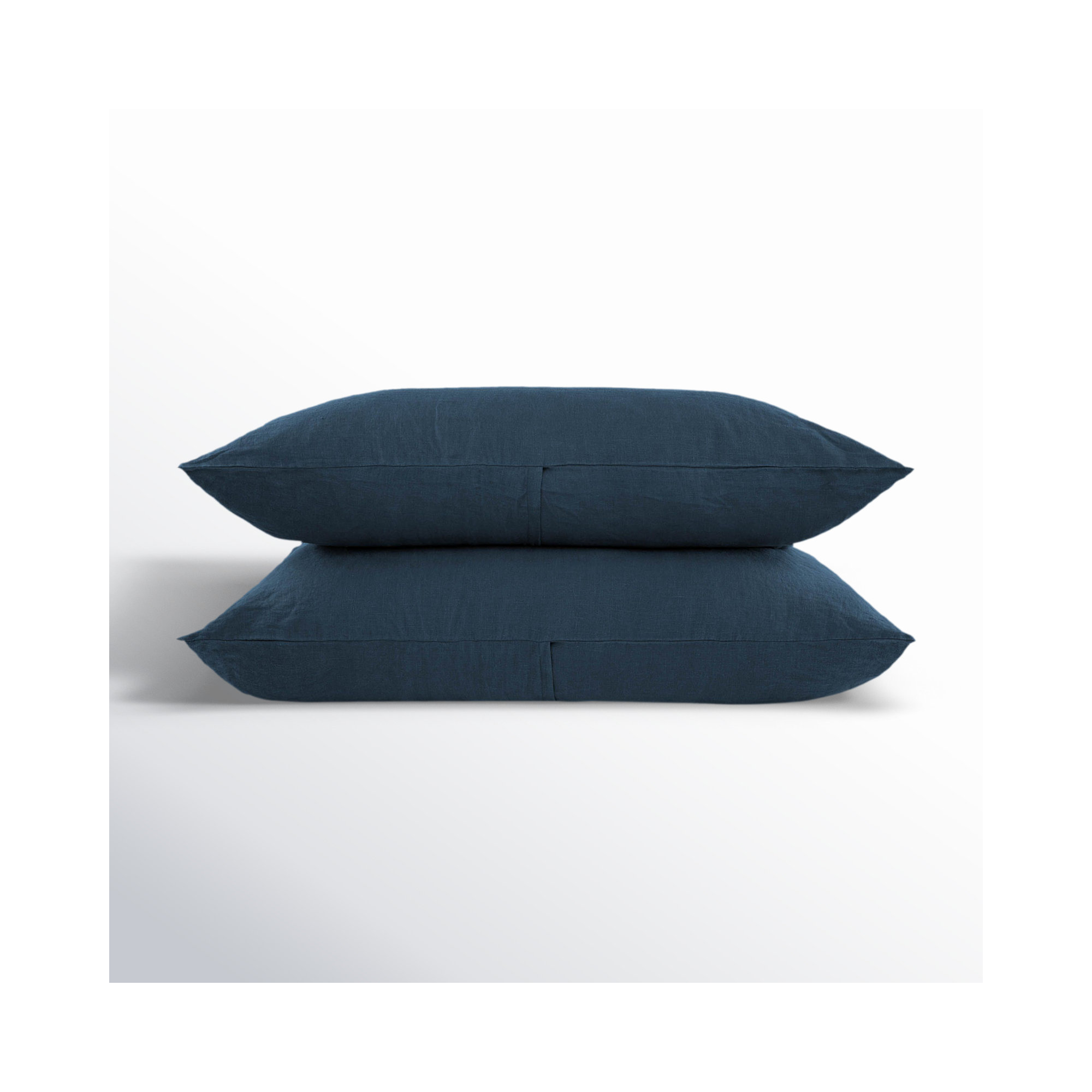 100% French Linen Pillowcase Set, Baltic, Standard Pillowcase