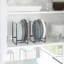 Yamazaki Home Plate Rack/Dish Stand/Dish Storage/Plate Holder, Large, Steel, Large-2003861544