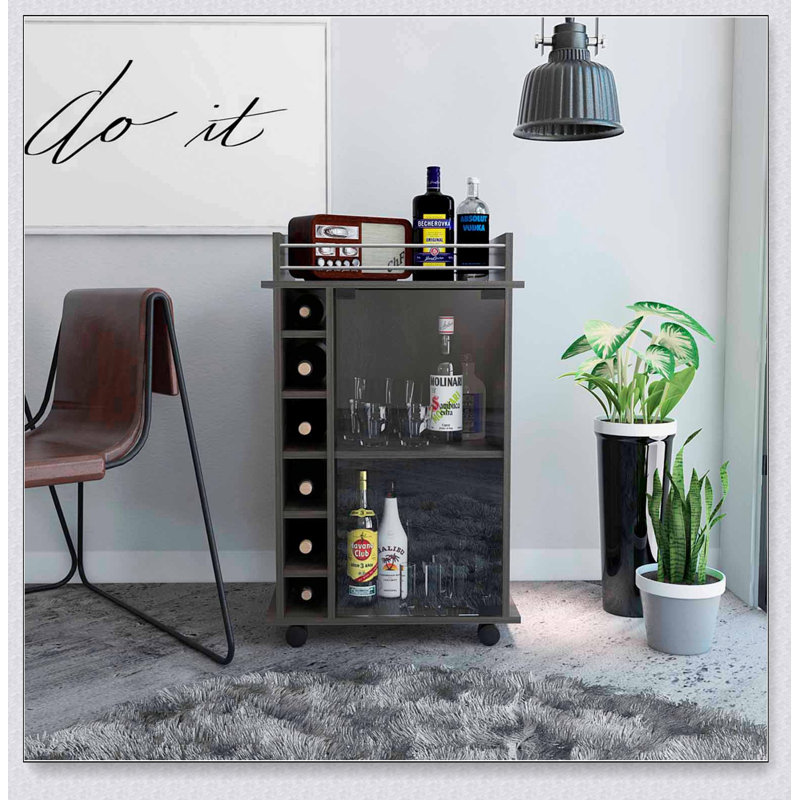 Stylish Dark Oak 2-Drawer Nightstand with Modern Design and Ample Storage for Bedrooms and Living Rooms, Dark Oak