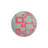 Pink Diamond-Shaped Creative Woven Base Washable Carpet-1405246808