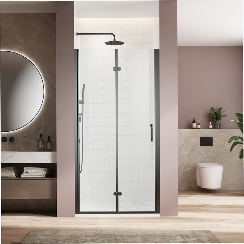 Porte de douche, porte de douche sans cadre pour espace de salle de bain