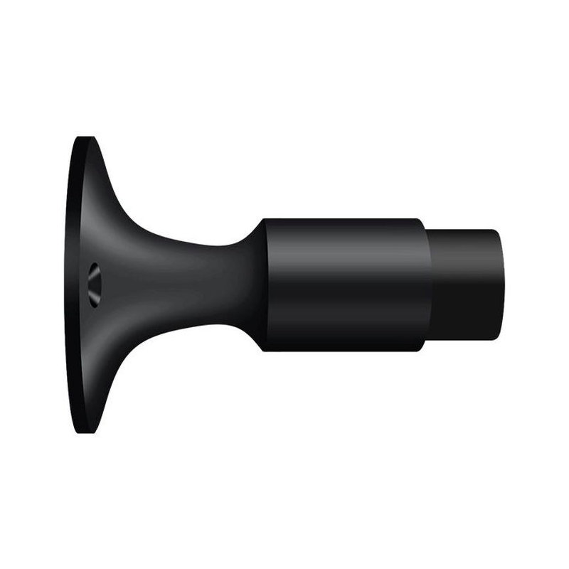 Pare-chocs mural Deltana DSW325U19, Peinture noire