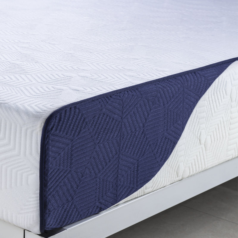 Matelas en mousse viscoélastique gélifiée ferme 6 po / 8 po / 10 po avec housse, certifié CertiPUR-US, Lit double, 10"