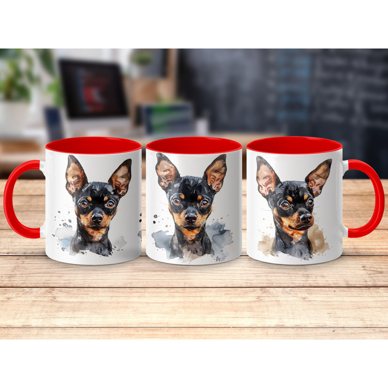 Ceramic Coffee Mug, 2, Black