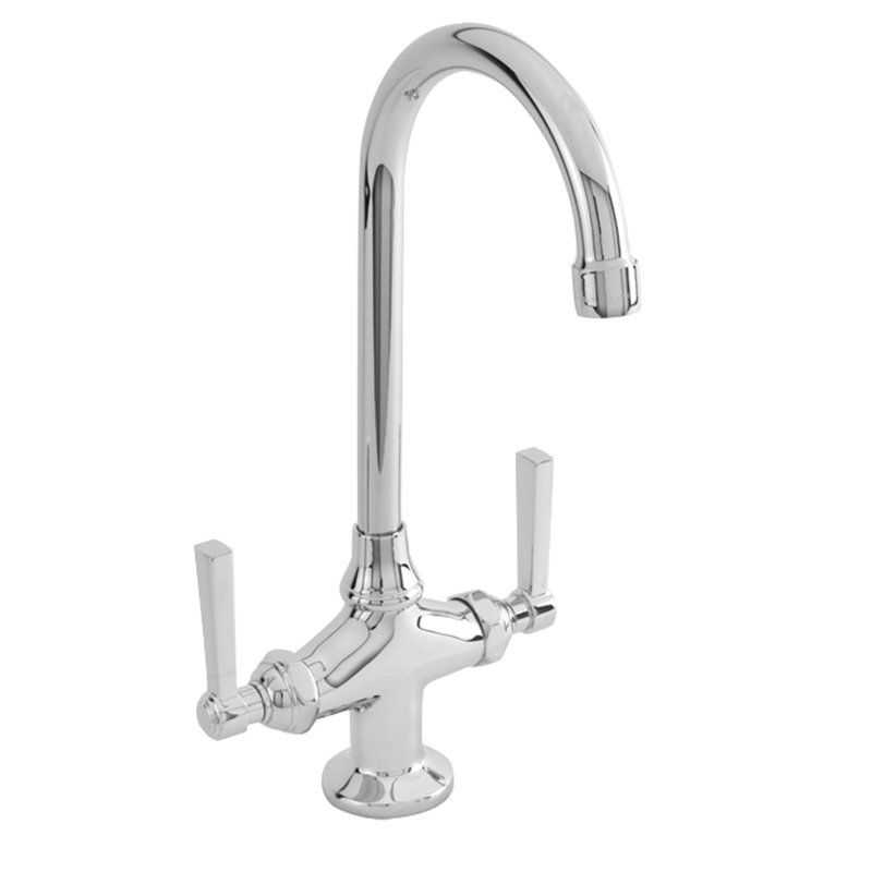 Miro Double Handle Bar Faucet, Hand Relieved Oil Rubbed Bronze