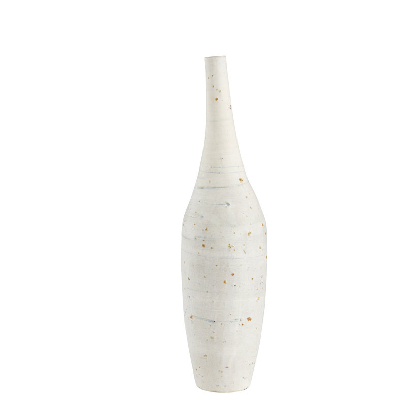 Vase de table Gannet, H 15,5 po x l 4,5 po x P 4,5 po