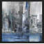 « empire state », reproduction de peinture à l’acrylique sur toile encadrée-30553875