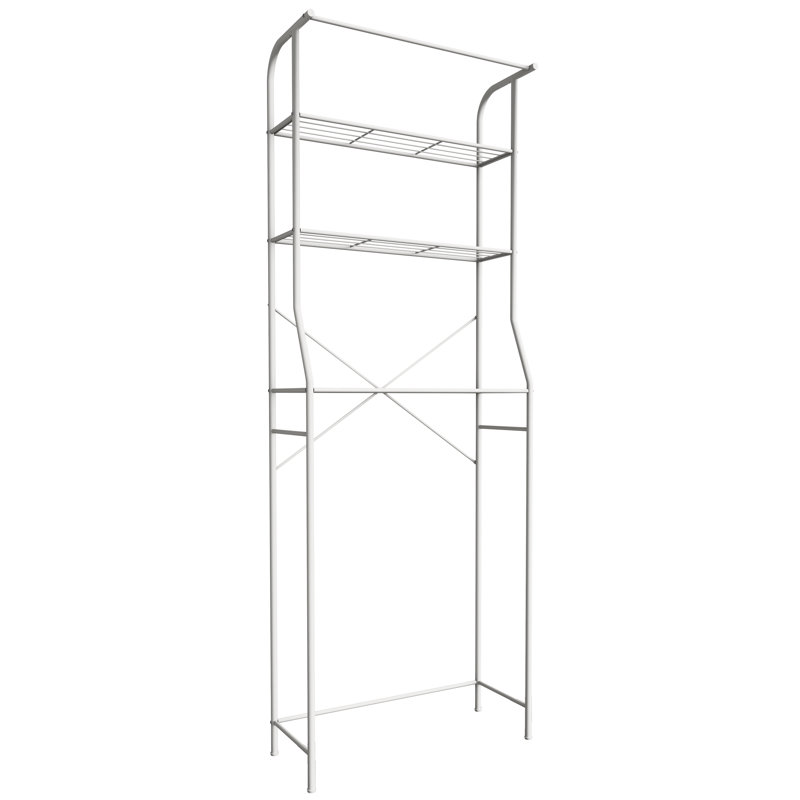 Ellette Stainless Steel Bathroom Cabinet, White