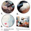 «Morden Puffin Bird Portrait III», art mural animaux côtiers-309943318