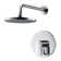 Wedge Single Handle Shower Faucet with Pressure Balanced Valve