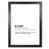 Black Grain Frame