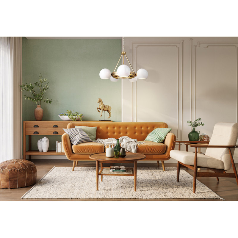 Aira 5 - Light Dimmable Wagon Wheel Chandelier