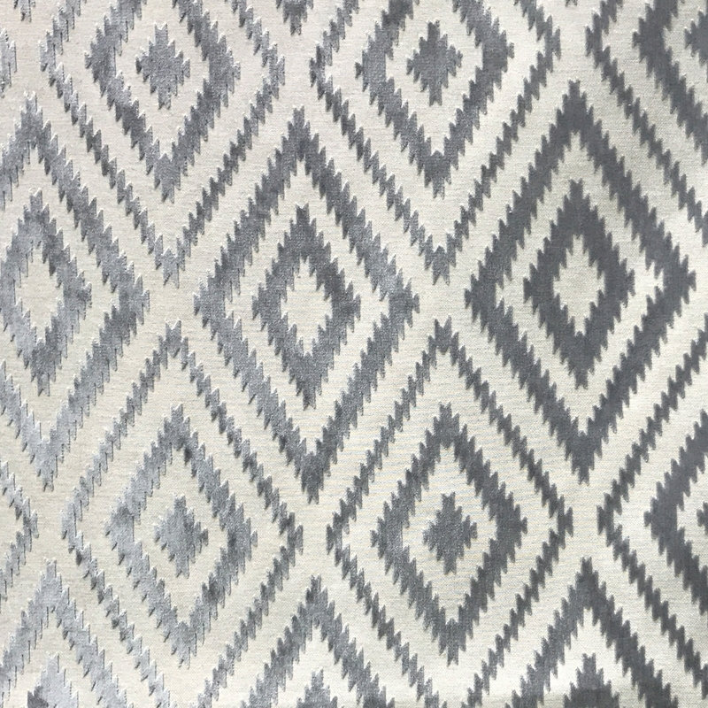Cut Velvet | Waverly Fabric_WAVERLY, Silver