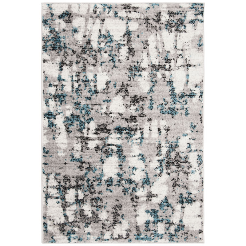 Strasser Performance Abstract Rug, Rectangle 4' x 6'
