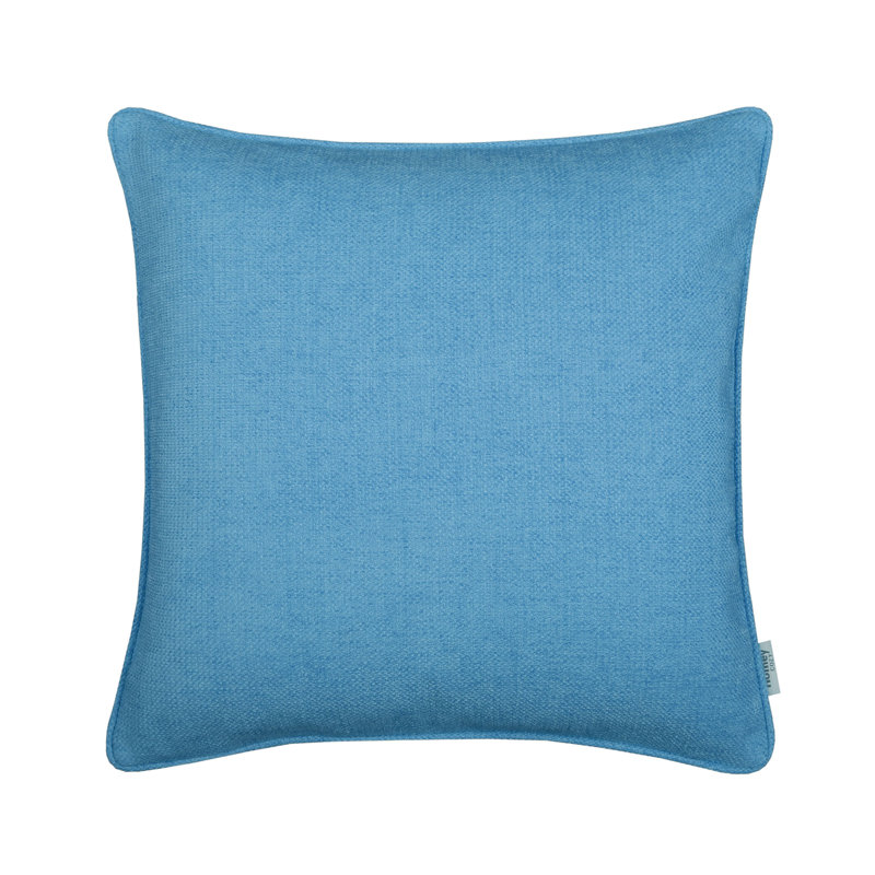 Reversible Throw Pillow, Blue