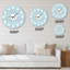 Oversized 3D II Mid-Century Wall Clock-73197254