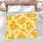 Orange foncé / beige clair